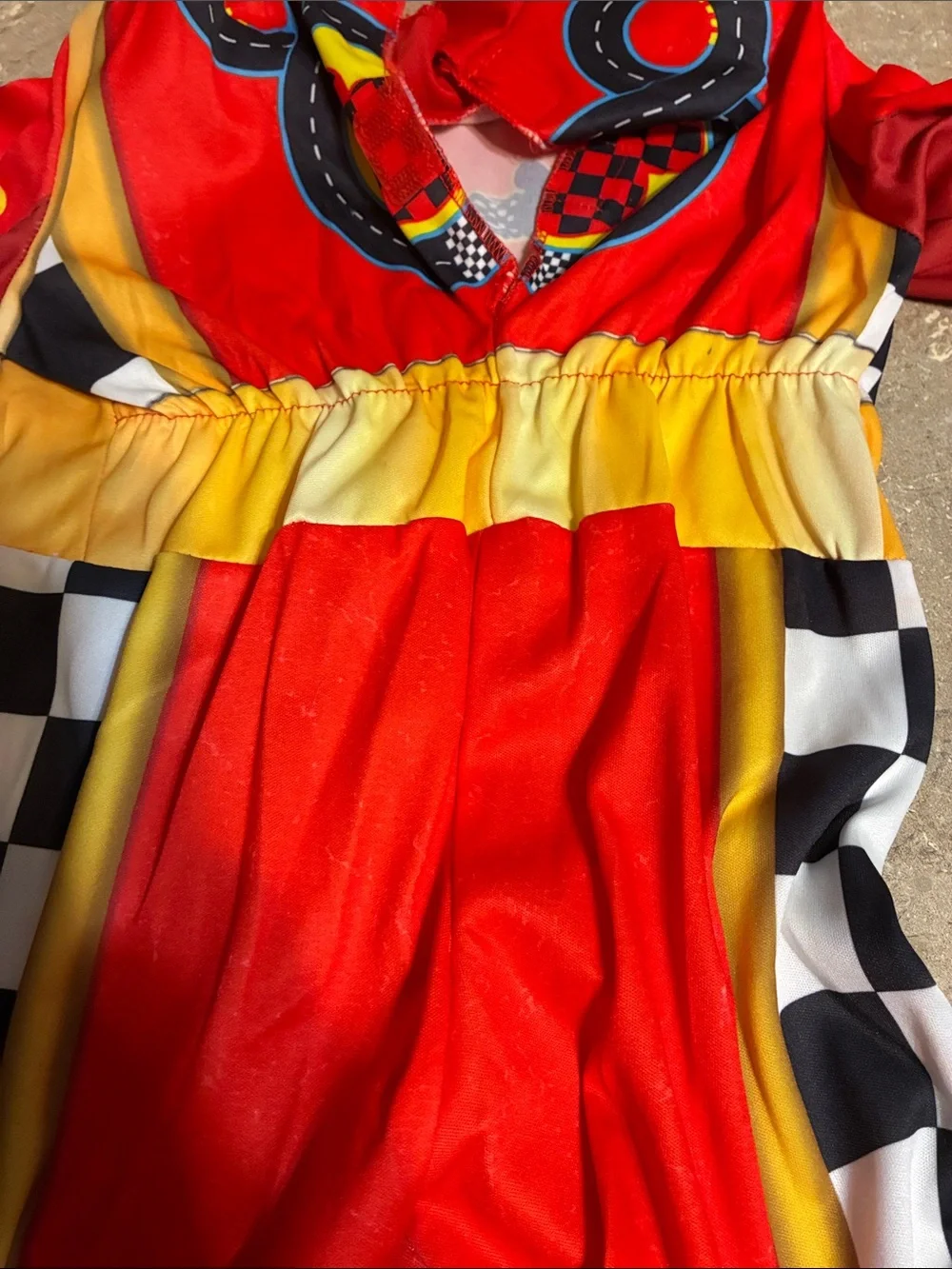 Disney Mickey Roadster Racers Size 2T Red Mickey Roadster Costume - Kids